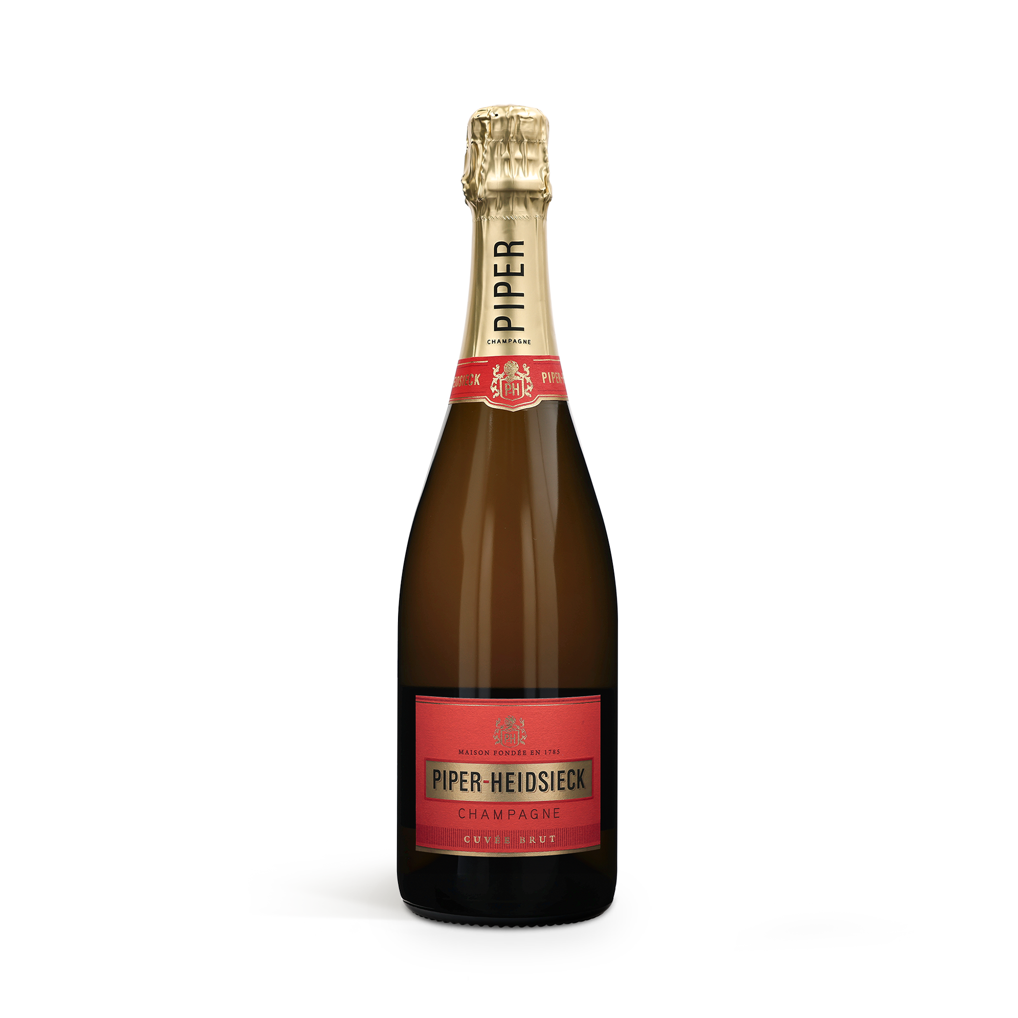 Piper Heidsieck Brut - Champagner mit Gläsern