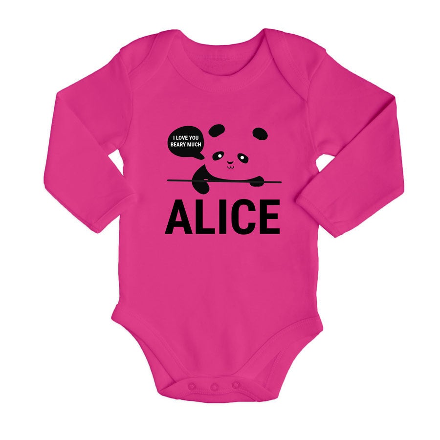 Long sleeve baby romper