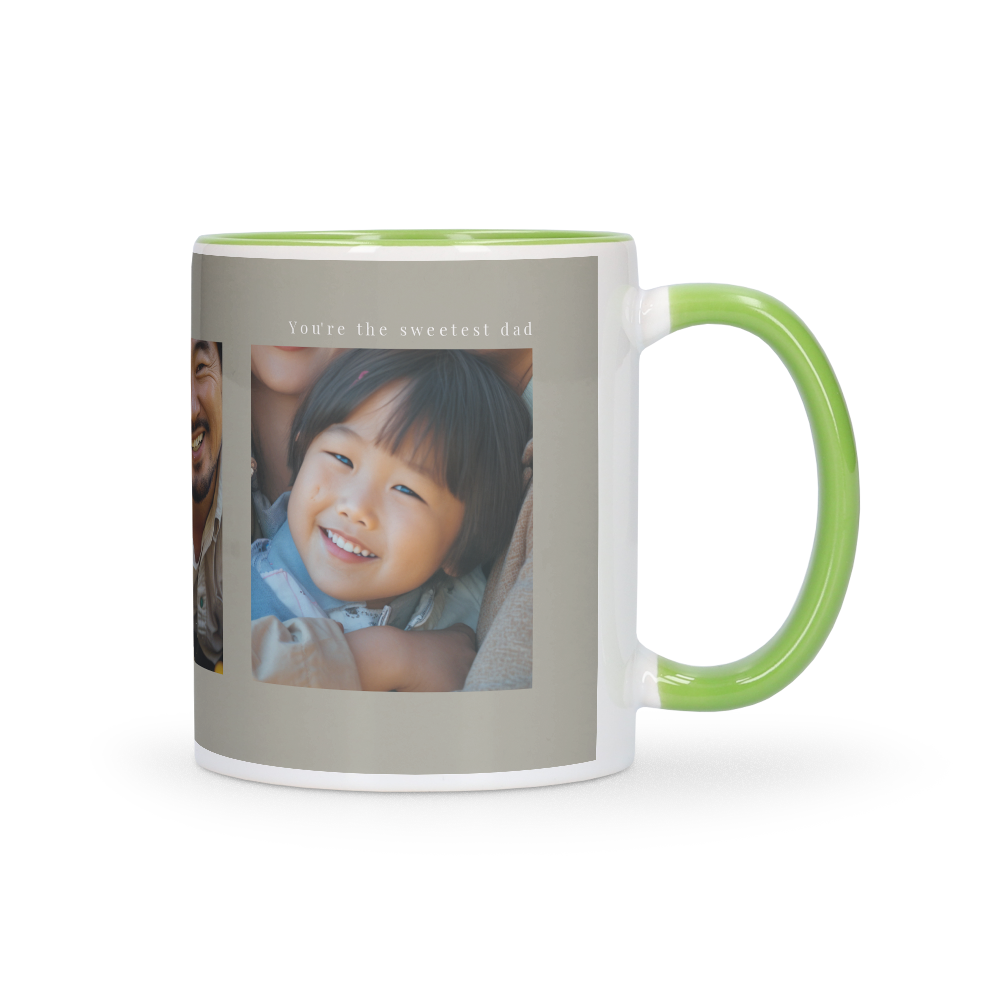 Taza colorida personalizada