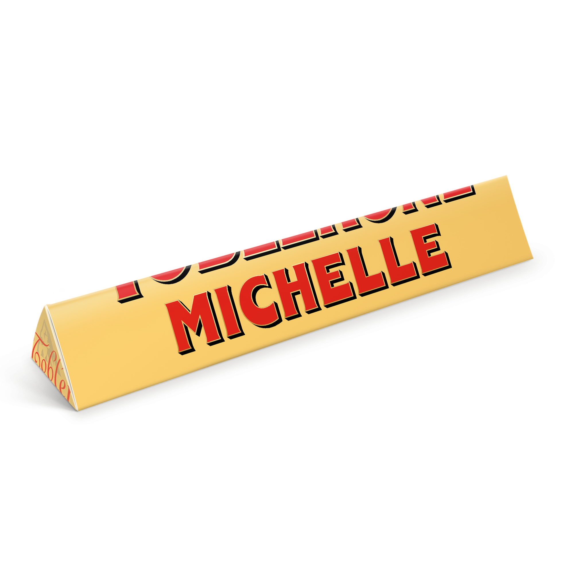 Toblerone mit Namen