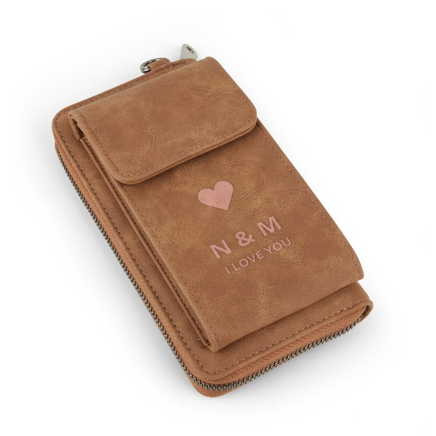 Personalised phone bag
