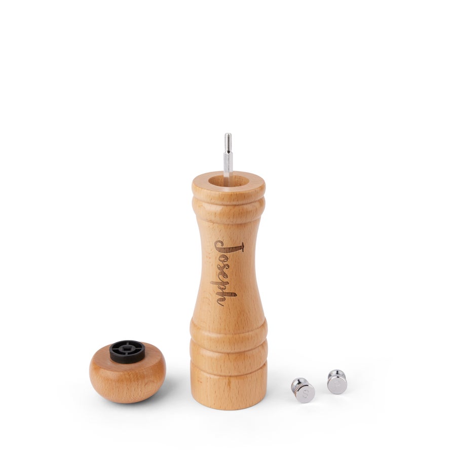 Personalised salt & pepper grinder set - Small  - L