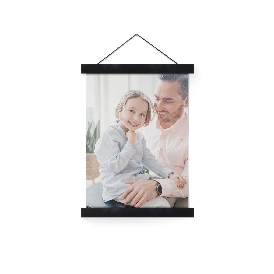 Personalised poster with hanger Personalised poster with hanger