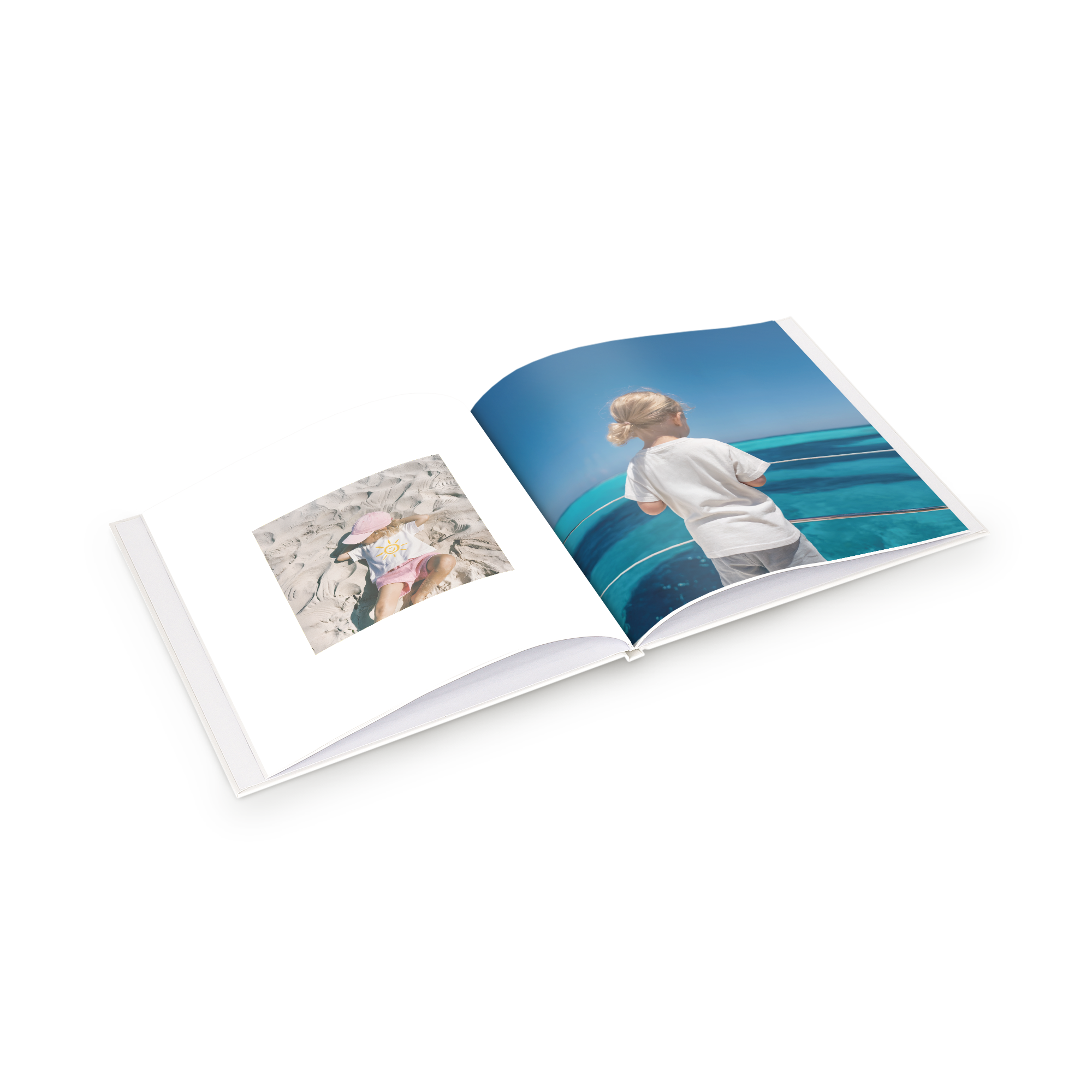 Personligt fotoalbum från semestern