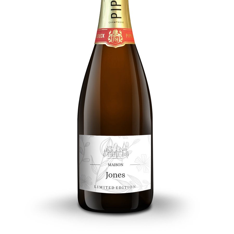 Personalizowana Cava  - Piper Heidsieck Brut