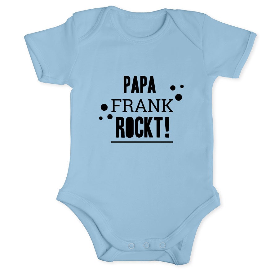 Baby Body selbst gestalten - Babyblau 62/68