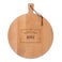 Engraved wooden pizza board - Beech - Round 