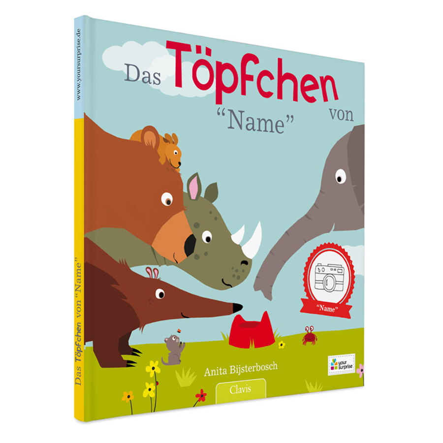 Kinderbuch  Das Töpfchen von... personalisieren