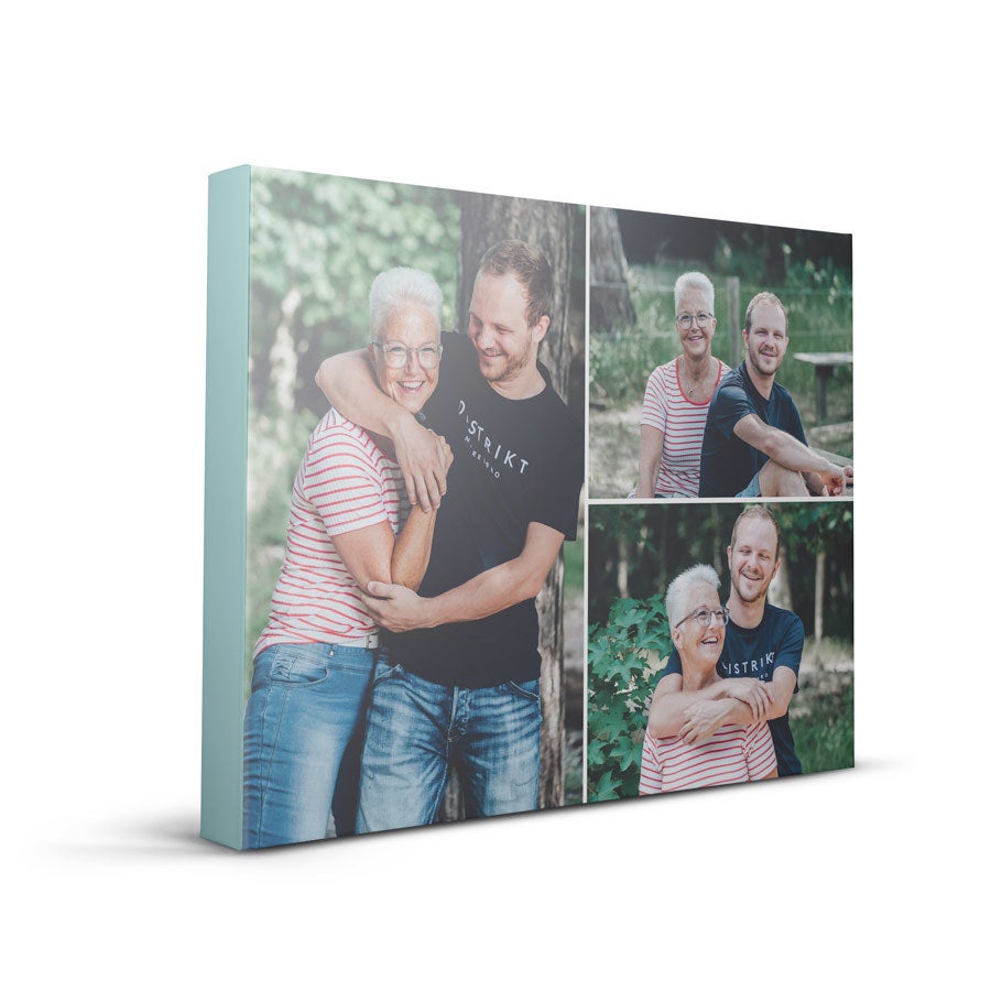 Personalised photo canvas