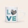 Taza con foto - Asa de corazón Taza con foto - Asa de corazón