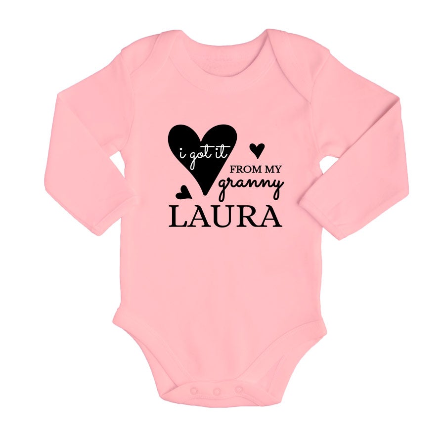 Baby Body selbst gestalten - Rosa 50/56