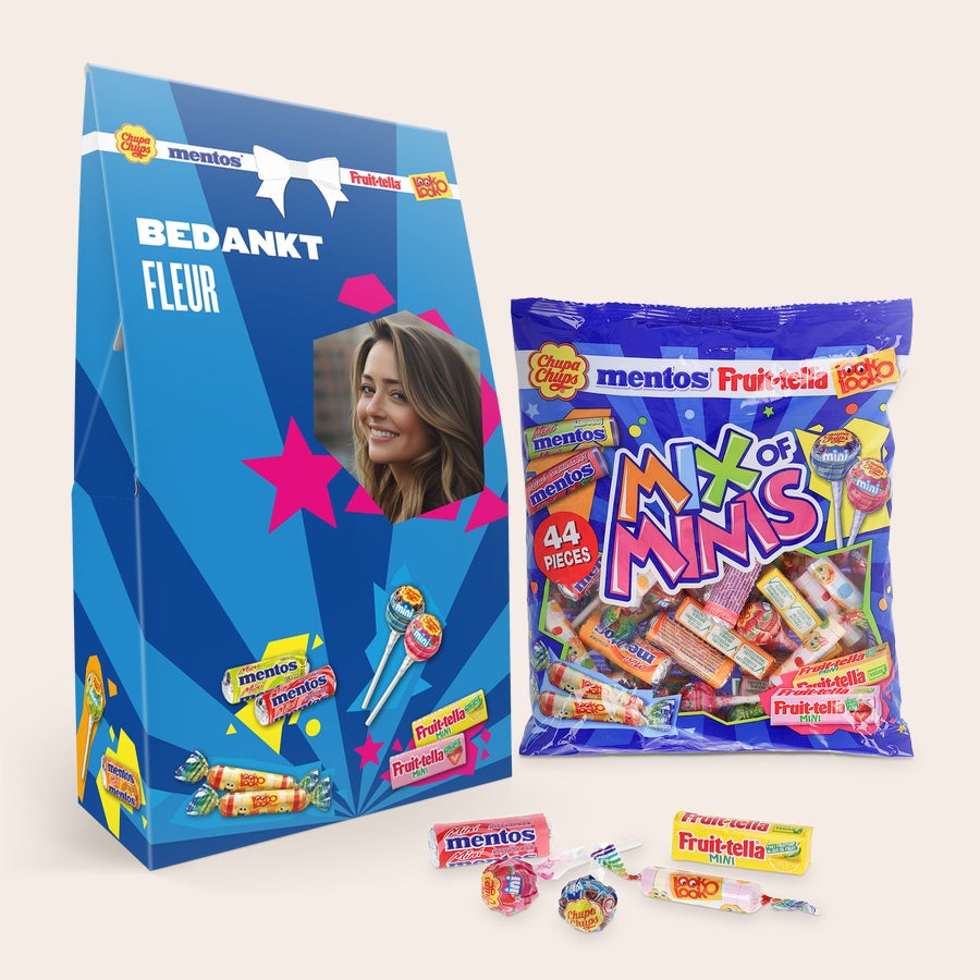 Fruit-tella snoepmix personaliseren Fruit-tella snoepmix personaliseren
