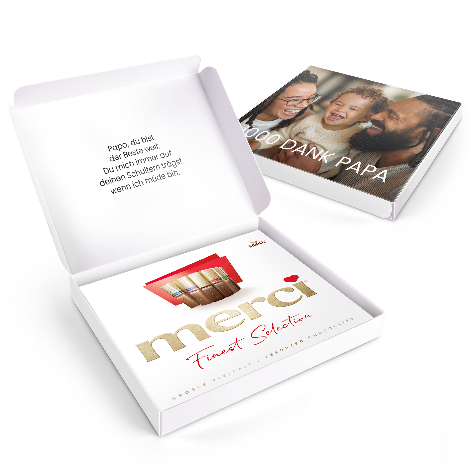 Merci Schokolade Personalisieren- 250 Gramm