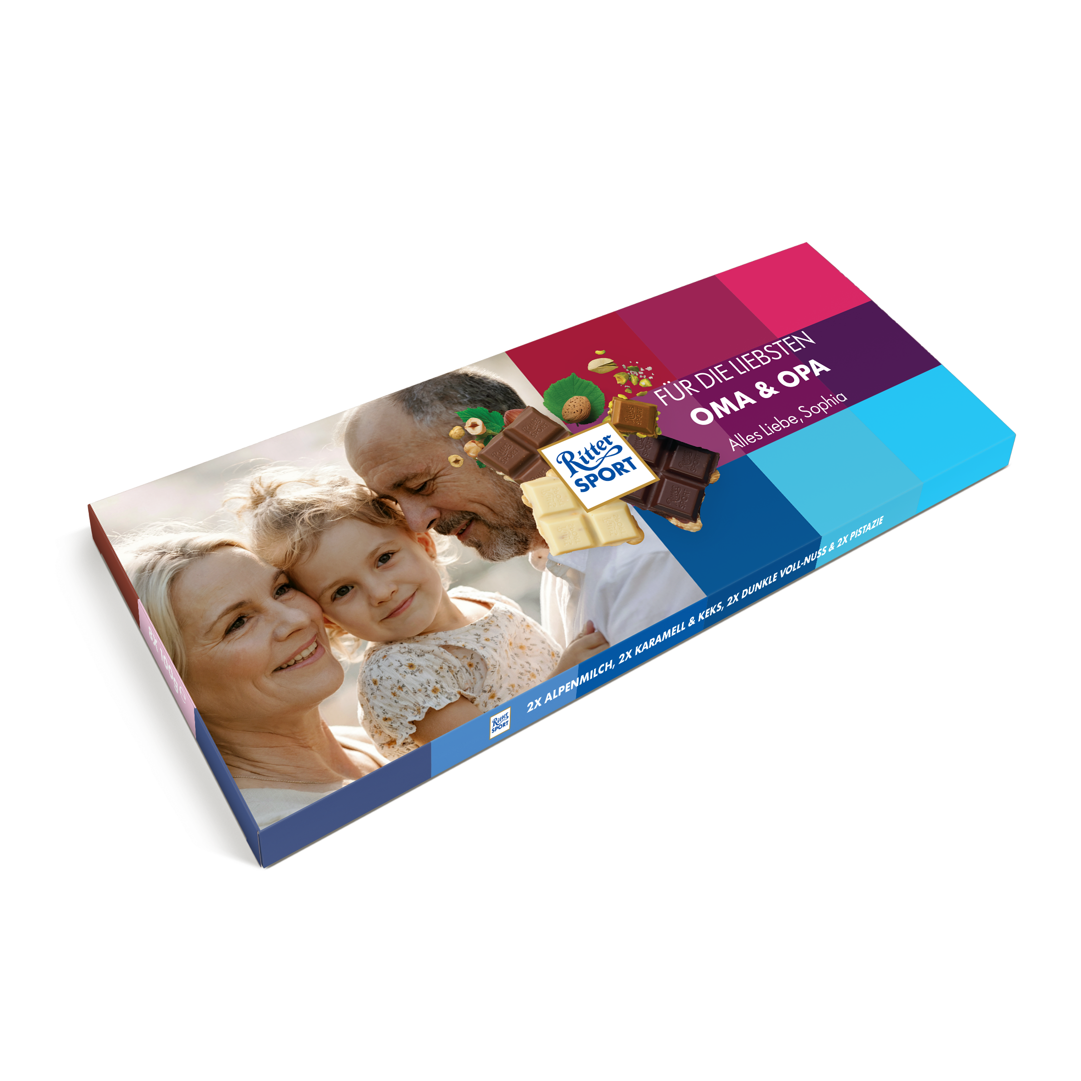 Personalisierte Mega-Schokoladentafel von Ritter Sport