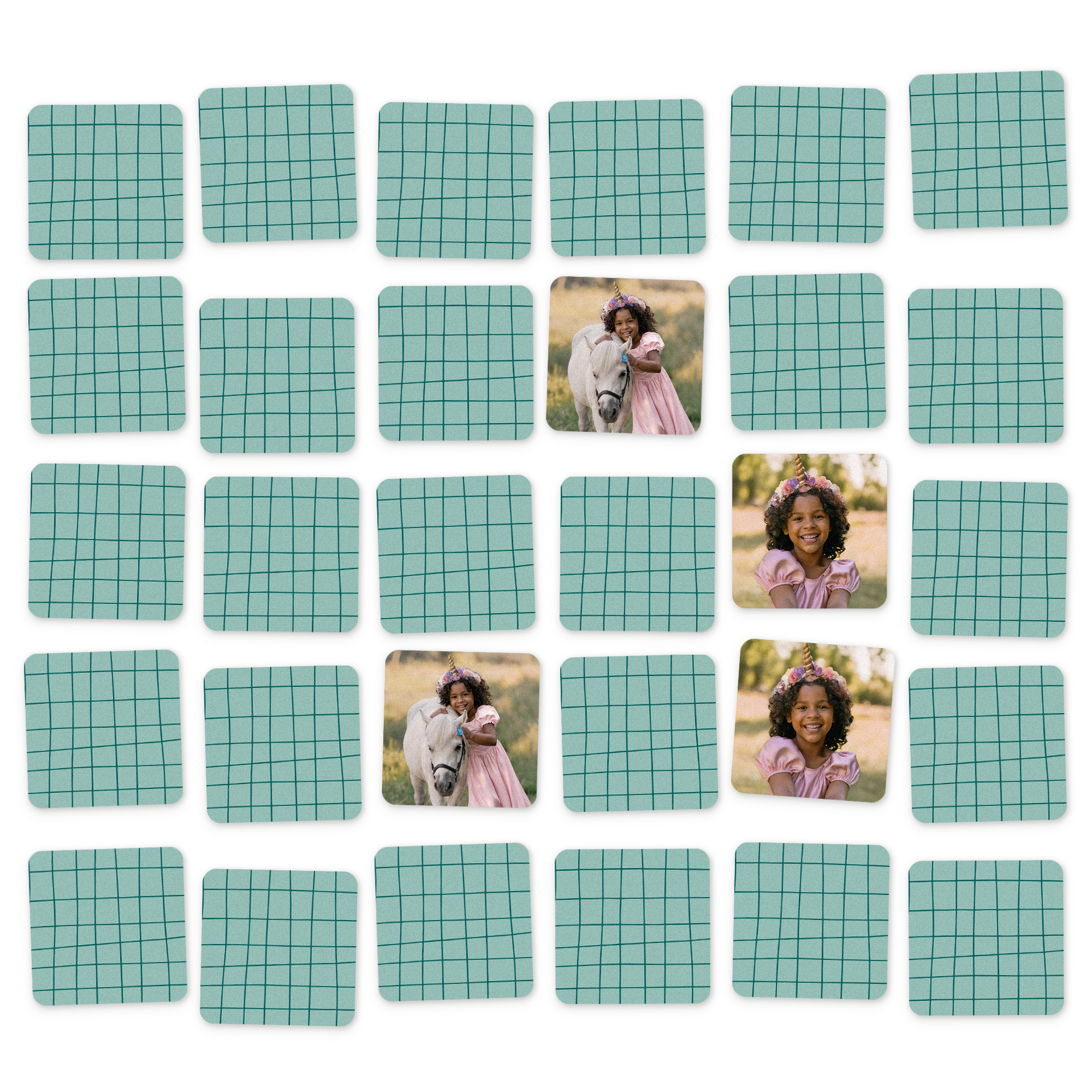 Gioco memory personalizzato - 15x2