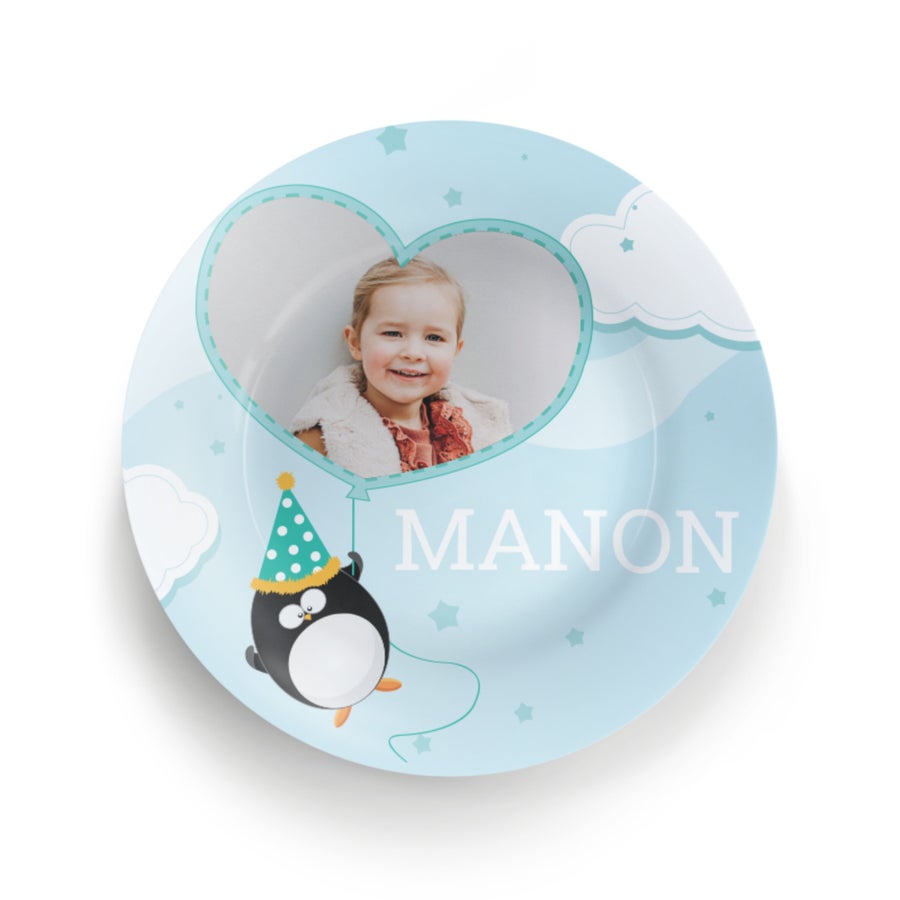 Plato personalizado - Cumpleaños Infantil