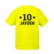 Sportshirt - Kind - Geel - 4 jaar 