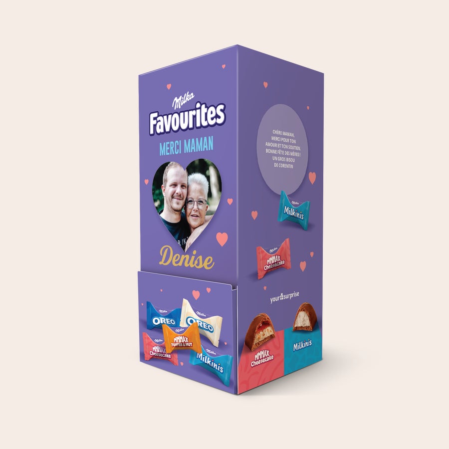 Distributeur de chocolat Milka Favourites  Distributeur de chocolat Milka Favourites