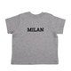 Baby T-shirt - Korte mouw - Grijs melange - 50/56