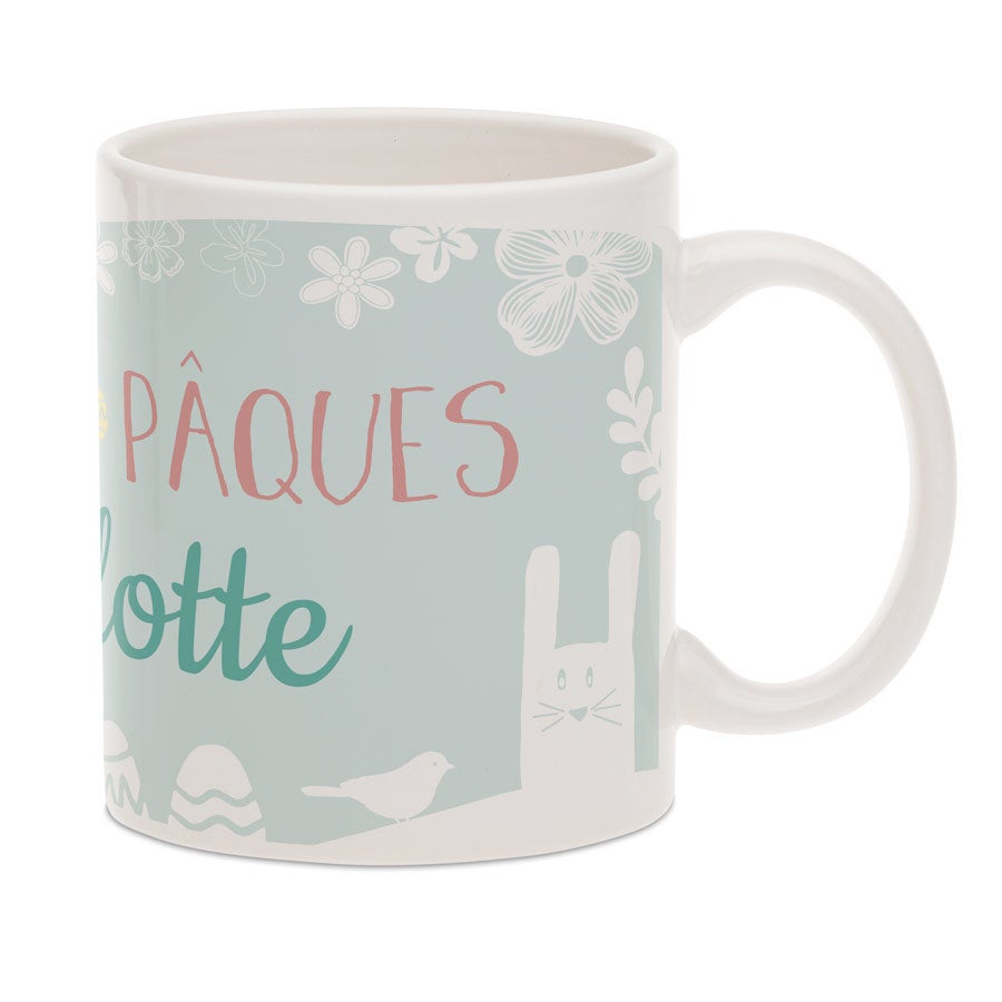 Mug Joyeuses Pâques - Avec texte