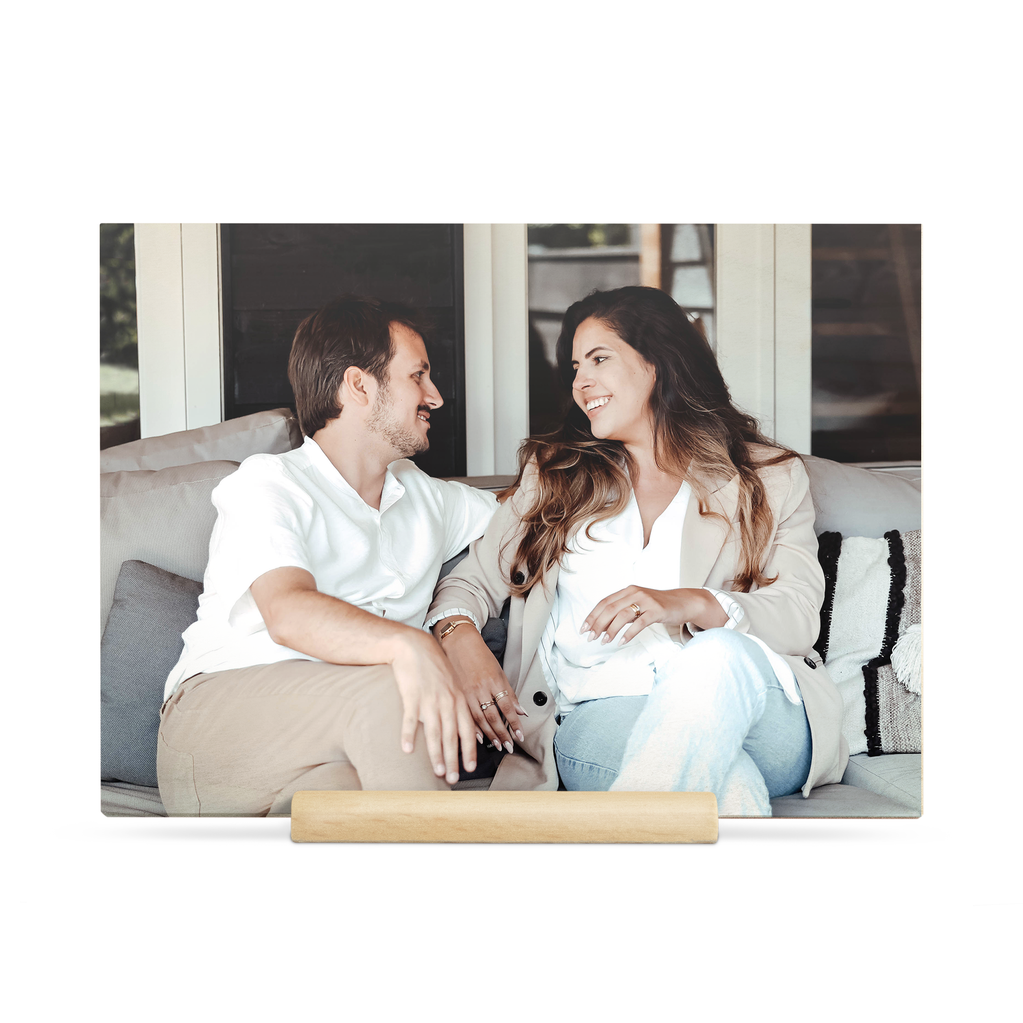 Vlastní dřevěná karta Valentines