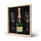 Pacote de champanhe com copos - Moët & Chandon Brut - Tampa impressa