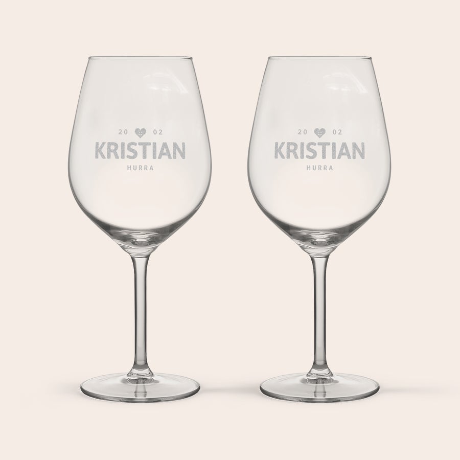 Rødvinsglas Rødvinsglas