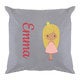 Coussin enfant - Rouge - 40x40cm