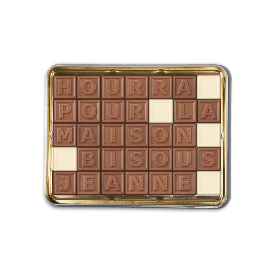 Messages en chocolat - Chocotelegram Messages en chocolat - Chocotelegram