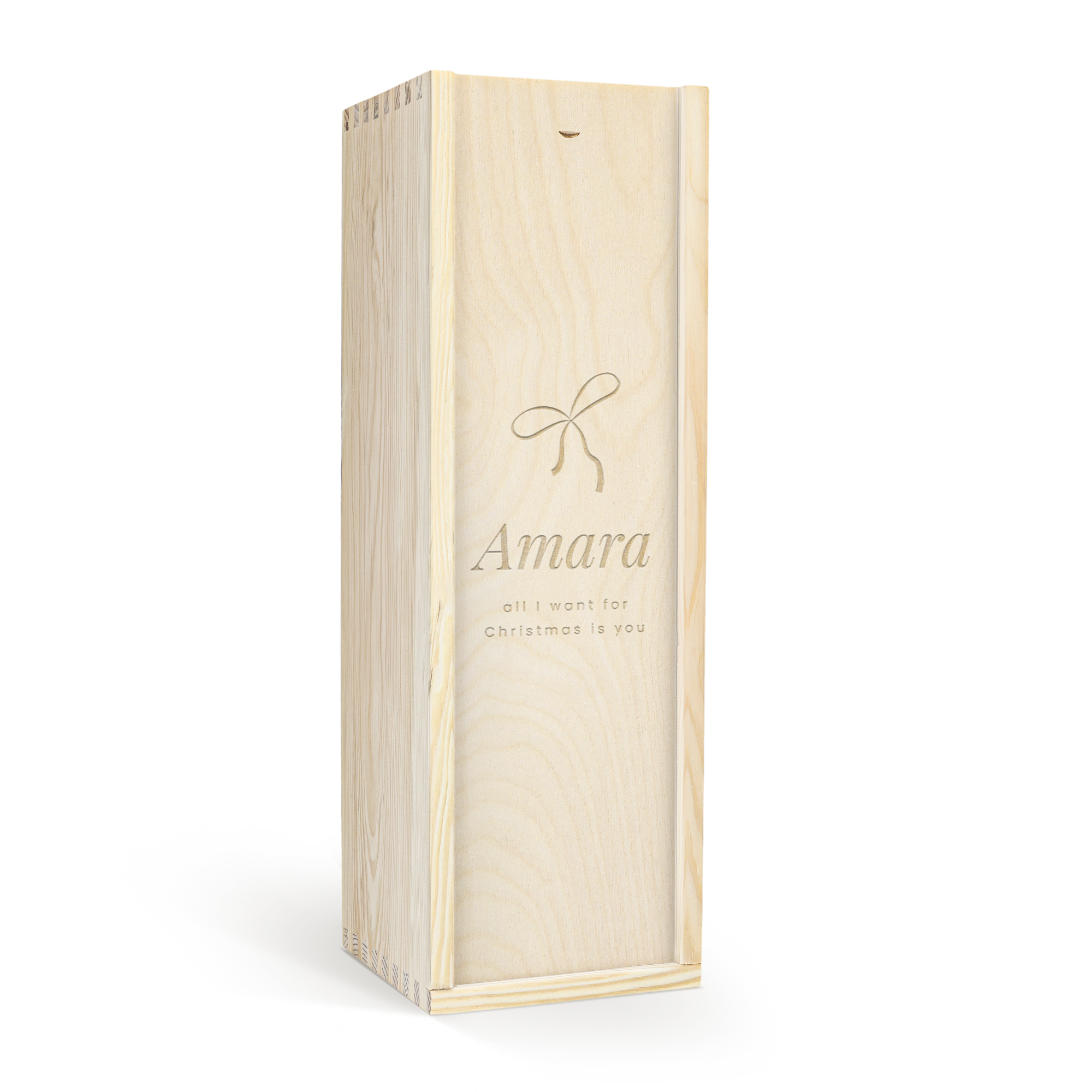 Personalised Amaretto Disaronno Gift - Wooden Case