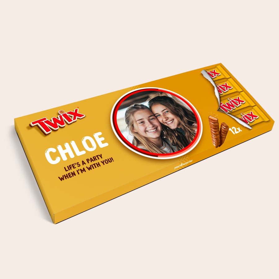 Tavoletta Twix XXL Personalizzata Tavoletta Twix XXL Personalizzata