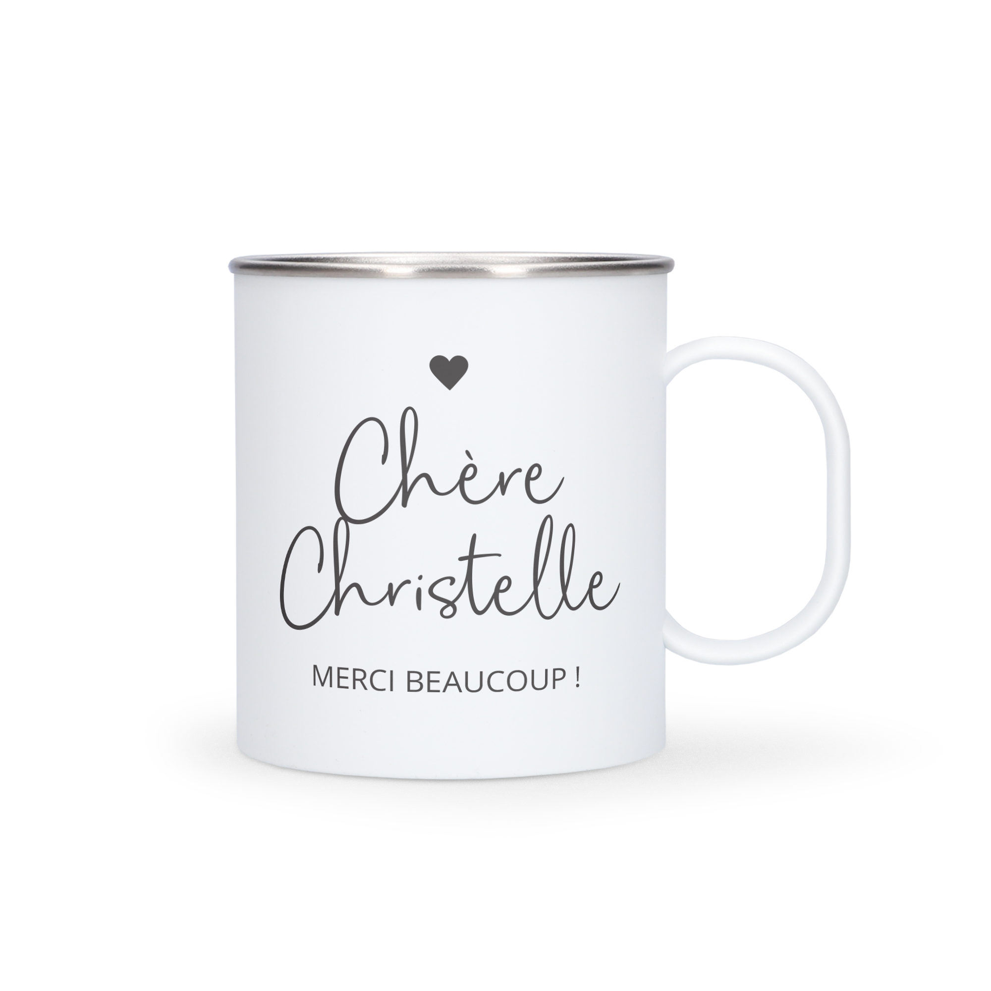 Mug Acier personnalisé