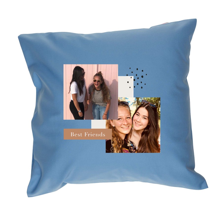 Personalised Cushion - Small - Blue
