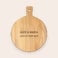 Engraved wooden serving platter Engraved wooden serving platter