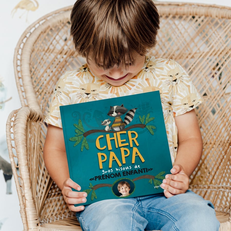 Cher Papa - Livre personnalisé Cher Papa - Livre personnalisé