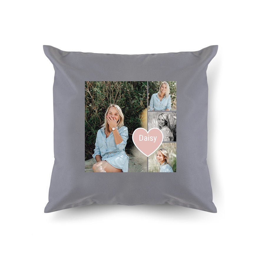 Coussin d'amour personnalisé