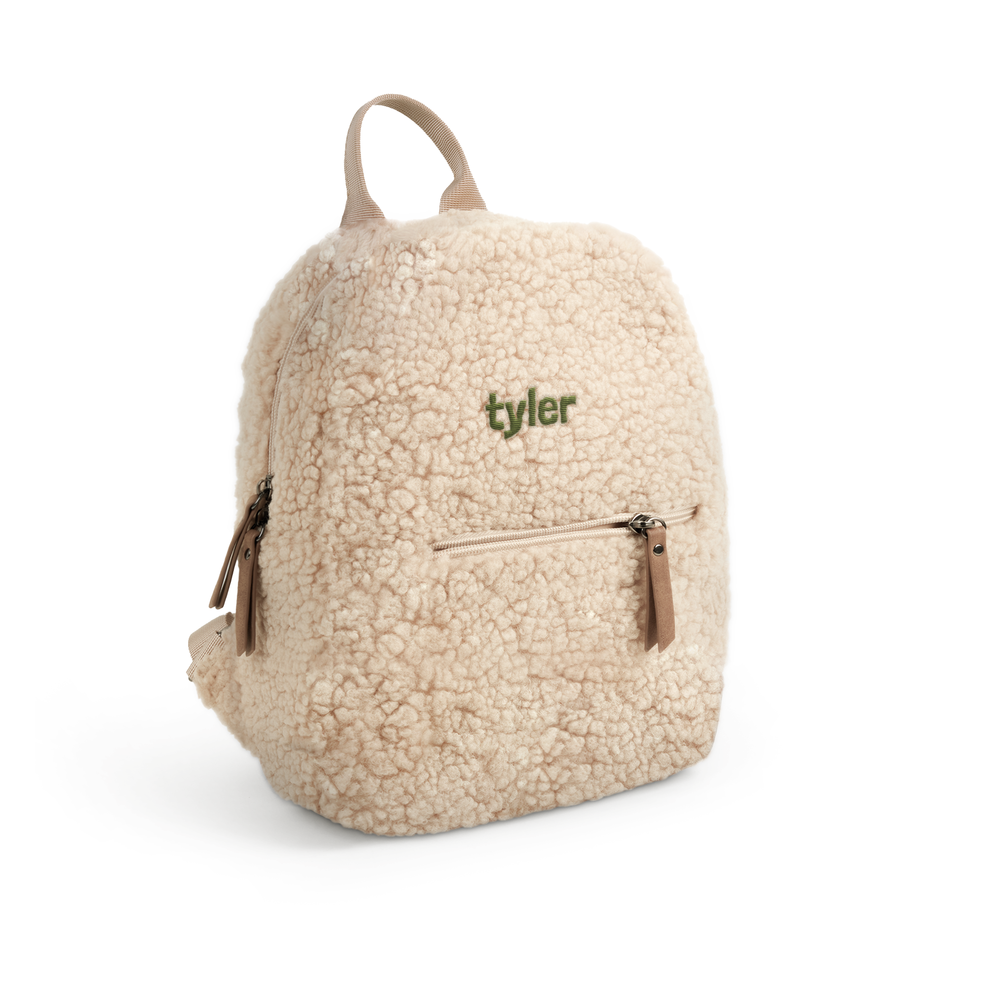 Mochila de peluche personalizada
