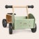 Houten bakfiets met naam Houten bakfiets met naam