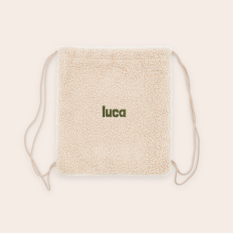 Teddy gymtas met naam Teddy gymtas met naam