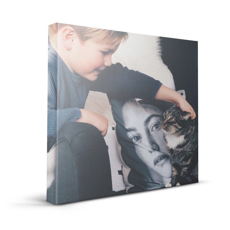 Personalised photo canvas