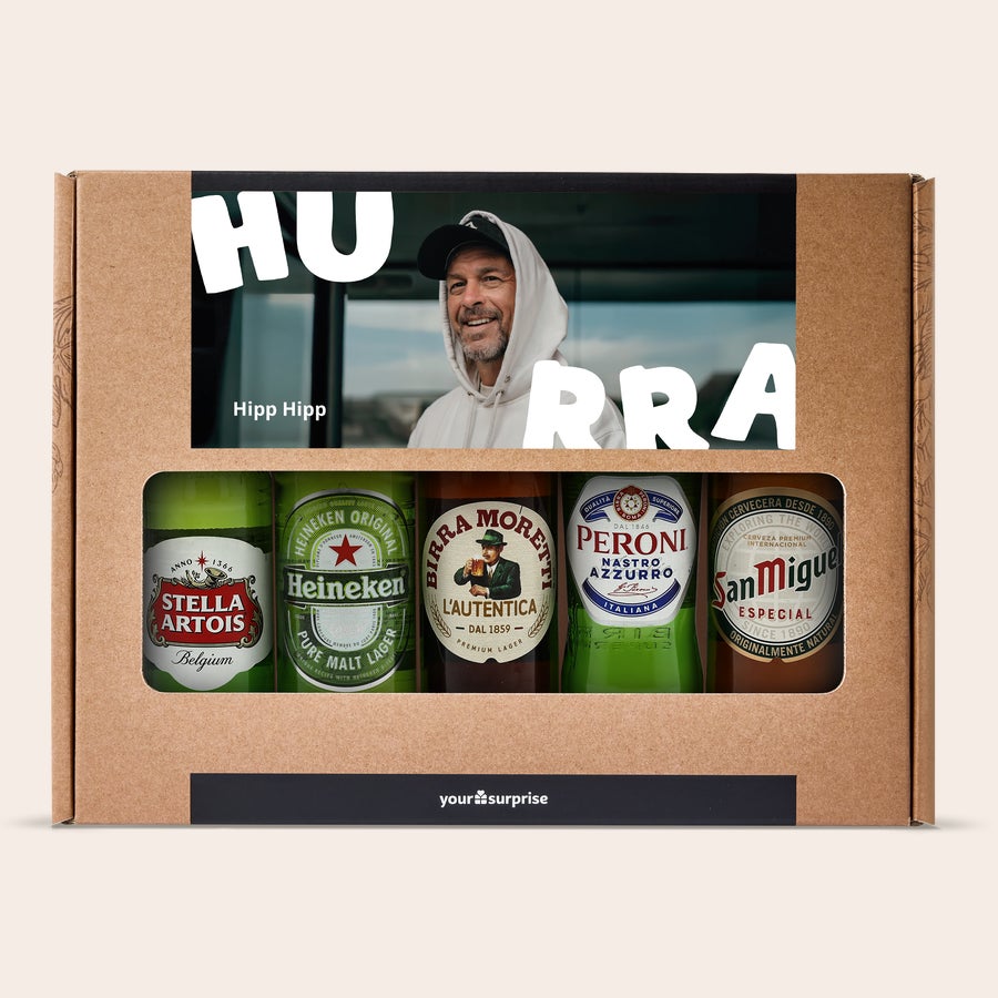 Bier Geschenkset personalisieren Bier Geschenkset personalisieren