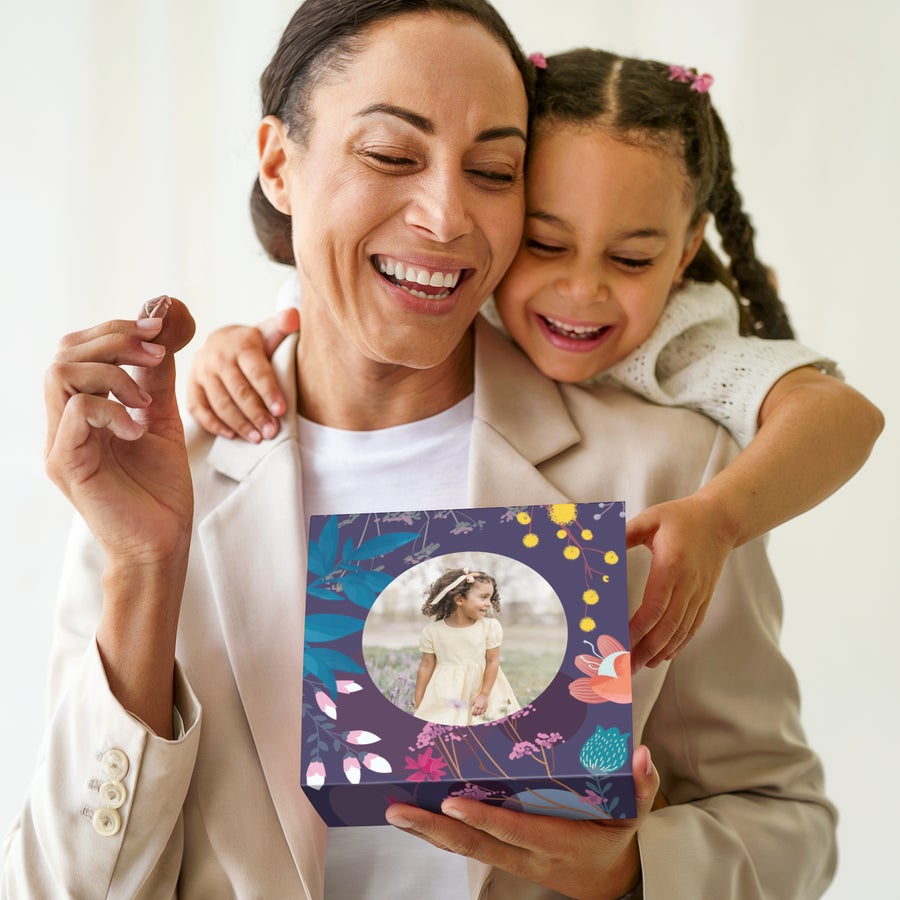 Personalised Deluxe Chocolate Gift Box Personalised Deluxe Chocolate Gift Box