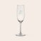 Flûte à champagne personnalisée Flûte à champagne personnalisée