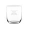 Luxurious personalised water glass