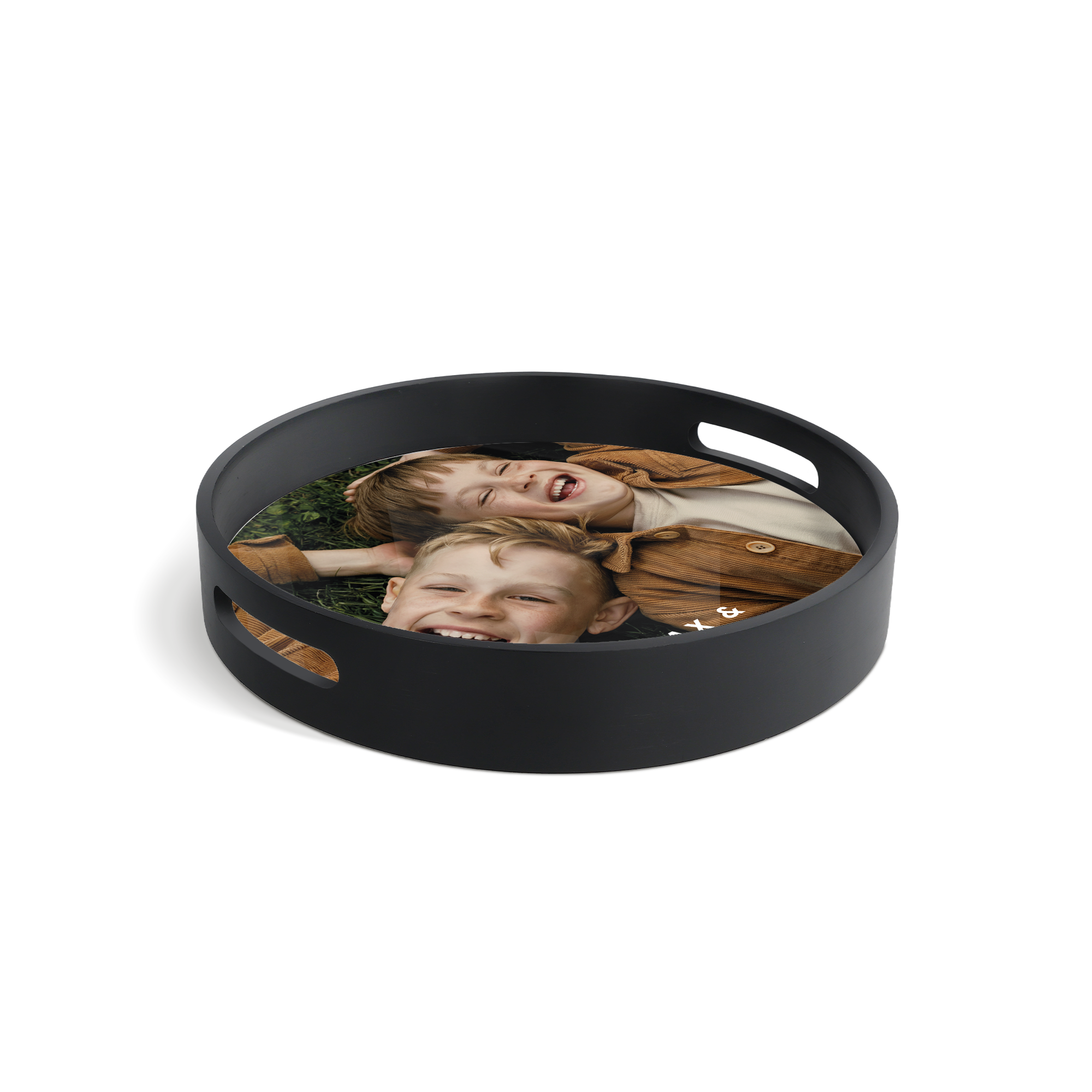 Tava de servire personalizata - Rotunda