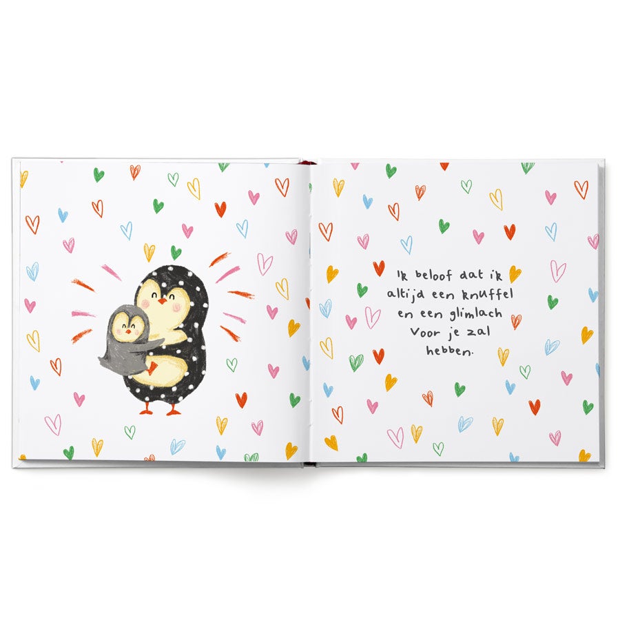 Boek "Beloftes aan" personaliseren