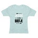Baby T-shirt - Blauw - 0-6 maanden