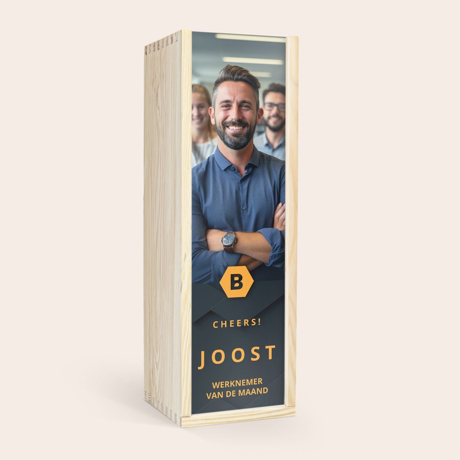 Joseph Guy cognac in kist personaliseren Joseph Guy cognac in kist personaliseren