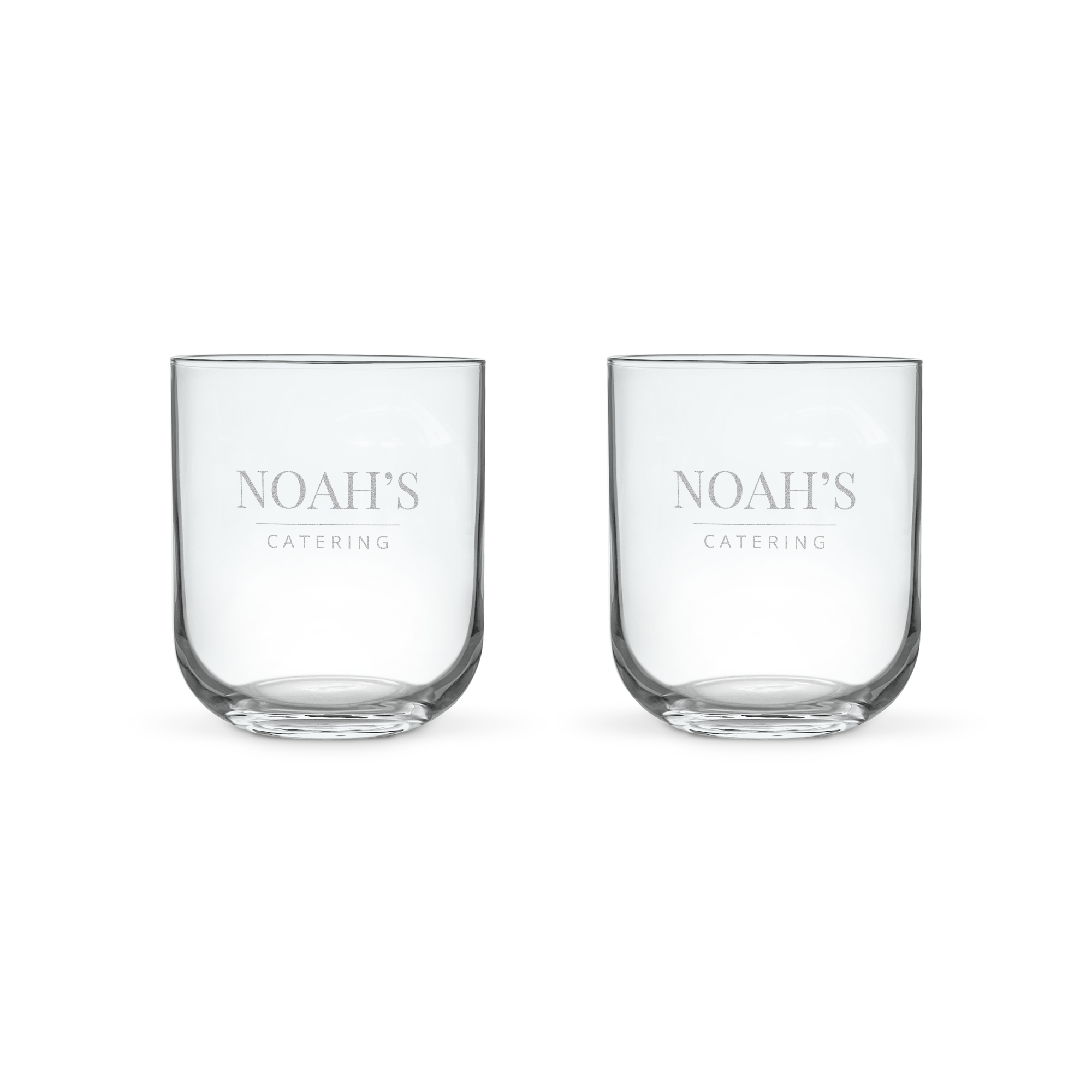 Personalised water glass