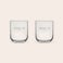 Personalised water glass Personalised water glass
